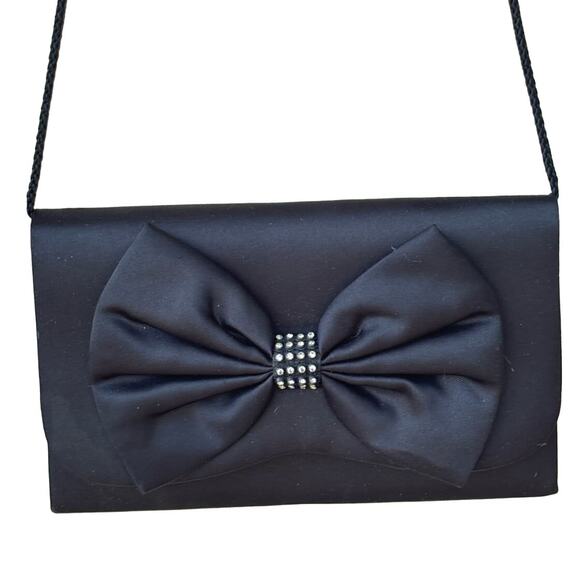 Black Bow Purse - Picture 1 of 3